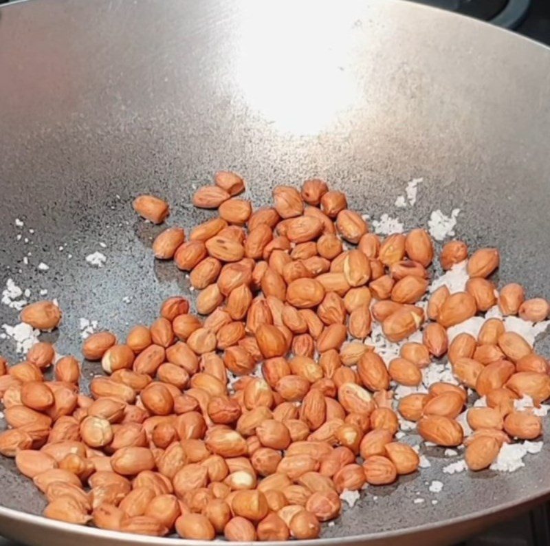 Step 1 Roast the peanuts Roasted Peanut with Sauce