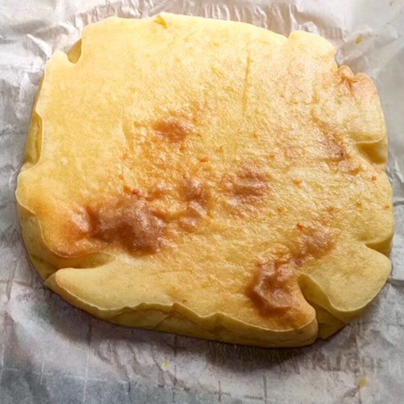 Step 4 Final Product Whole cassava cake using an air fryer