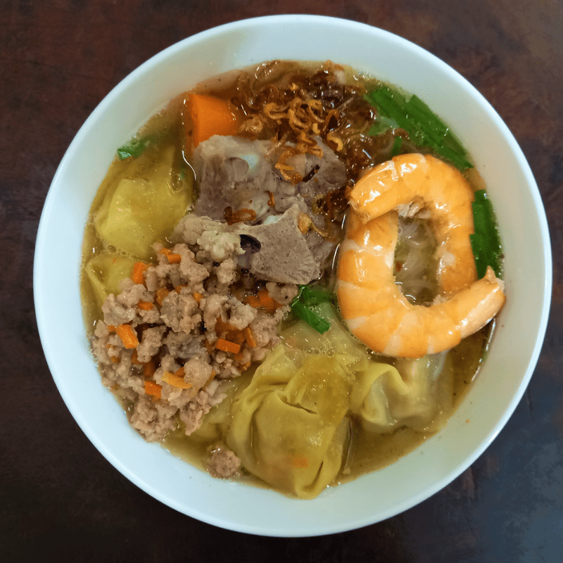 Step 5 Final Product Wonton Noodles