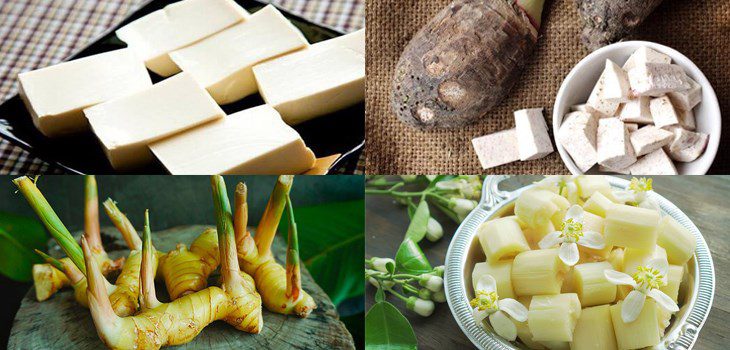 Ingredients and how to make grilled vegetarian chao with Hue flavor