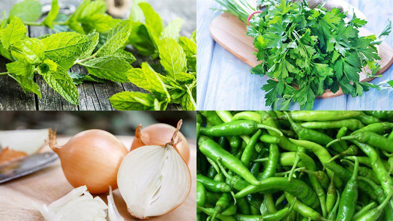 Ingredients for chutney
