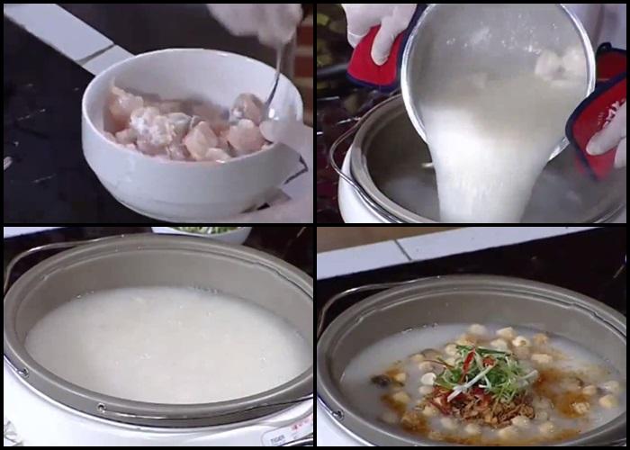 Step 4 Cook the porridge Lẩu cháo Phúc Kiến