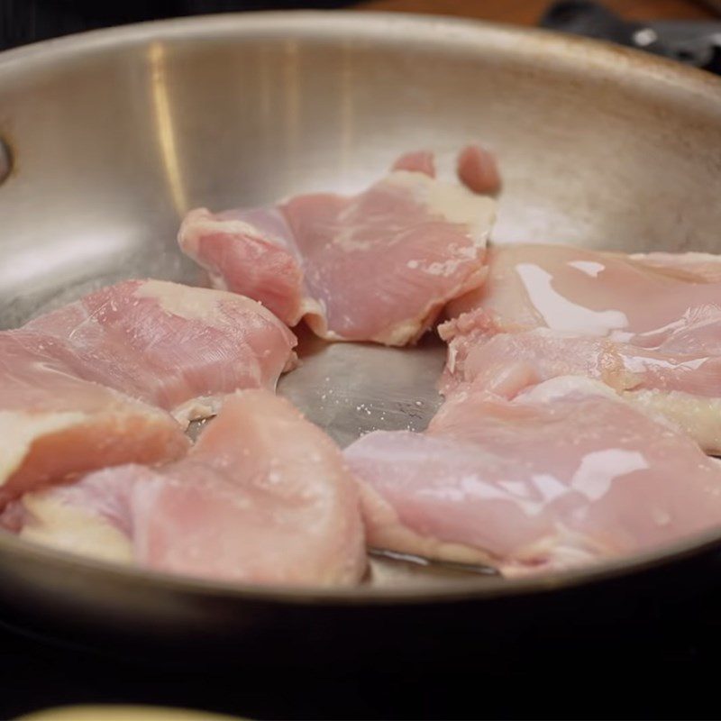 Step 2 Sear the chicken Chicken Gumbo Soup