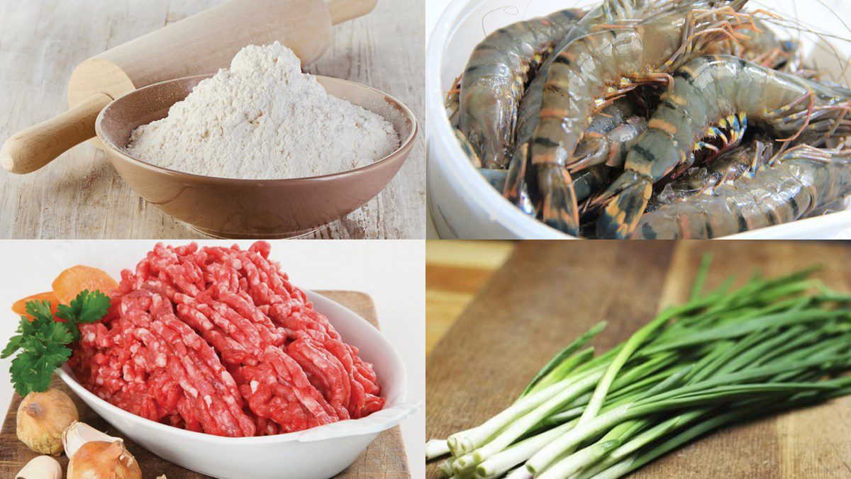 Ingredients for Hue tapioca cake