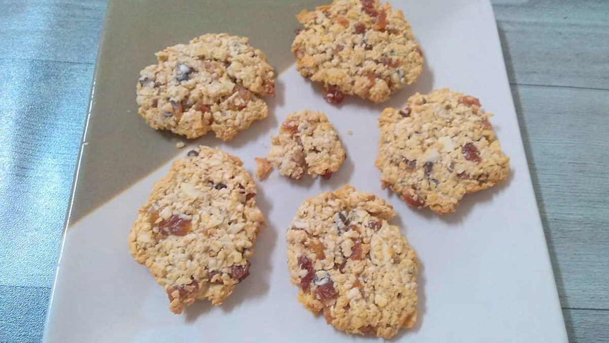 Oatmeal Cookie made with an Air Fryer