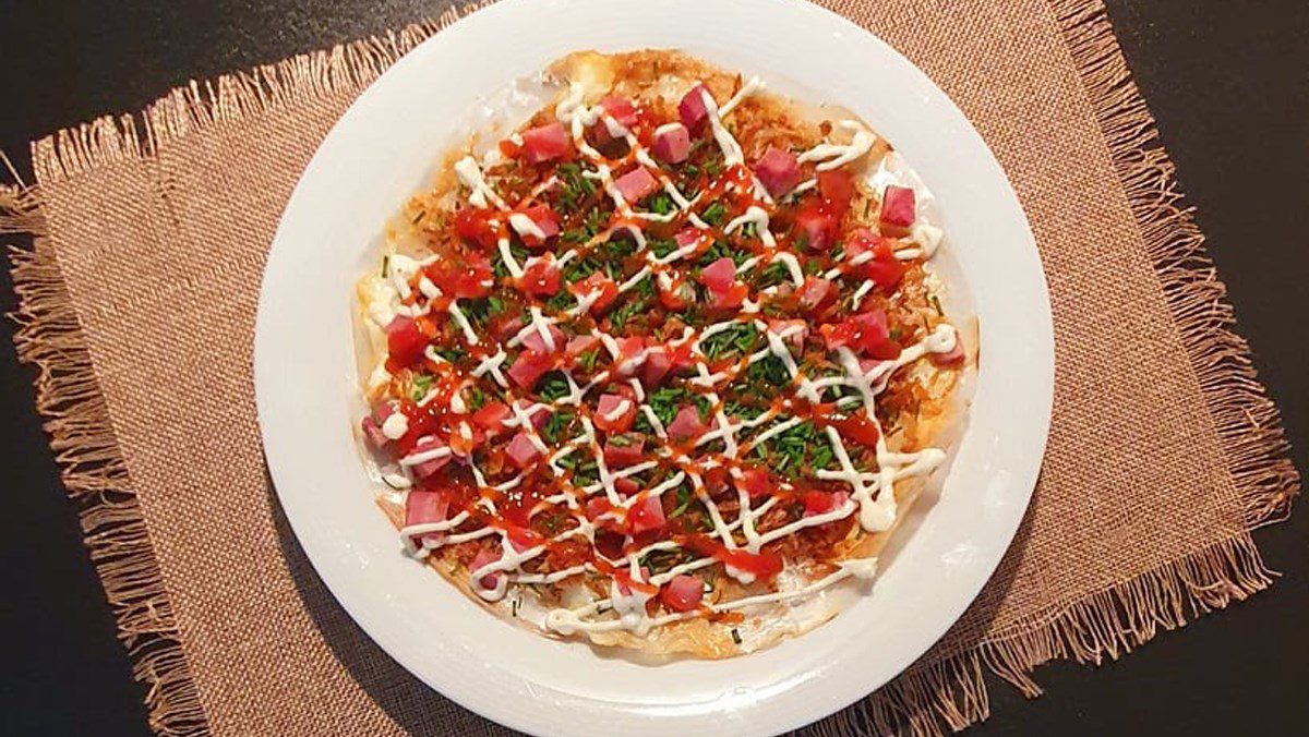2 easy ways to make delicious grilled rice paper using a non-stick pan 13 Grilled Rice Paper in a Pan (recipe shared by a user)