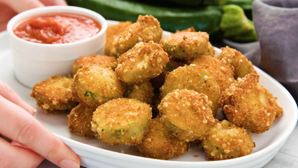 Cheese Fried Zucchini