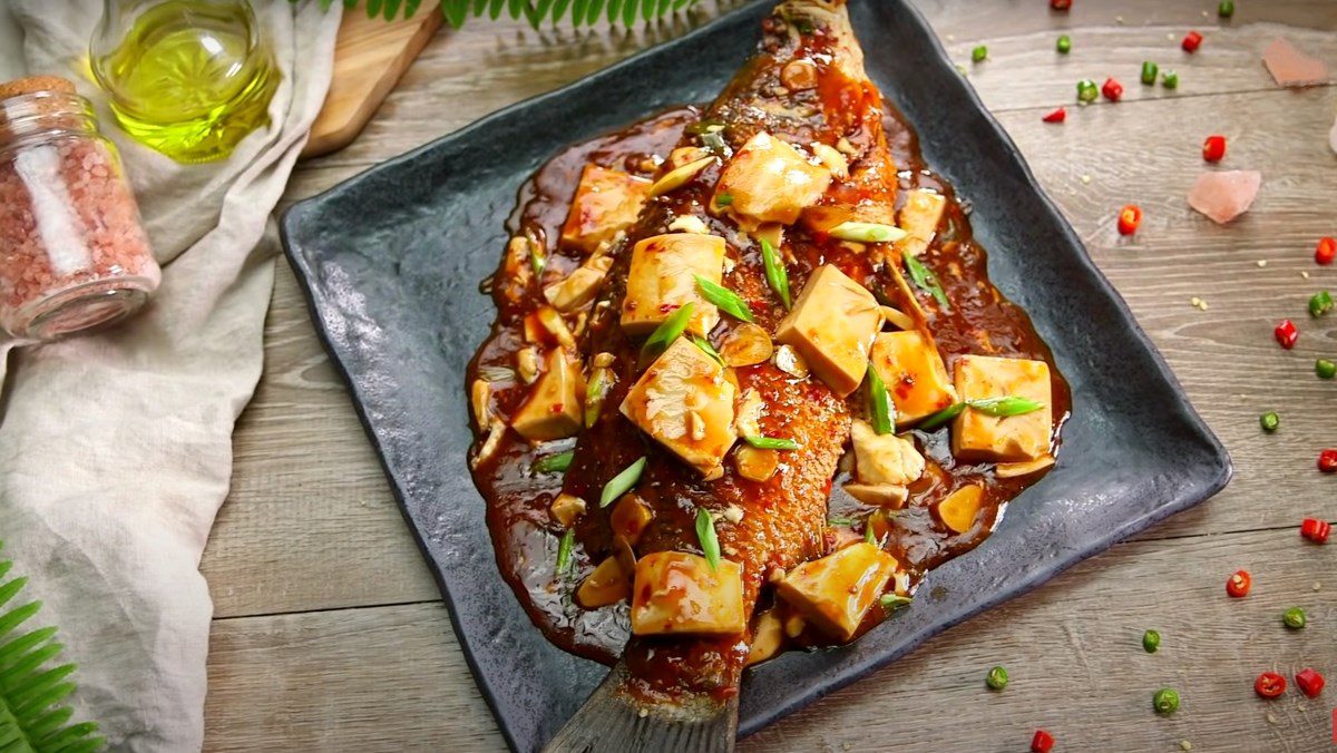 Crispy Barramundi with Bean Sauce