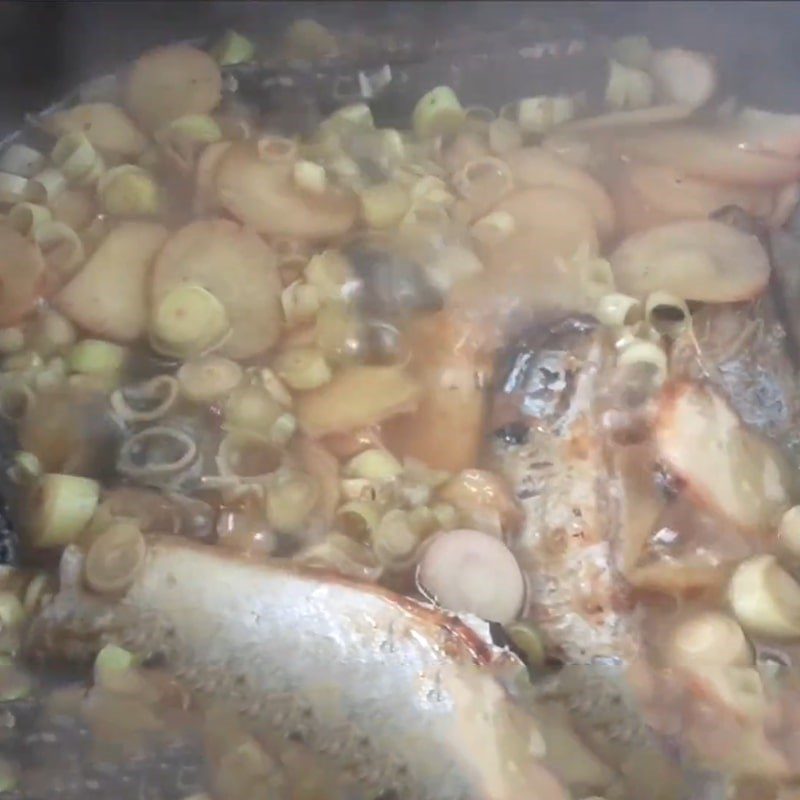 Step 4 Braised Fish with Ginger