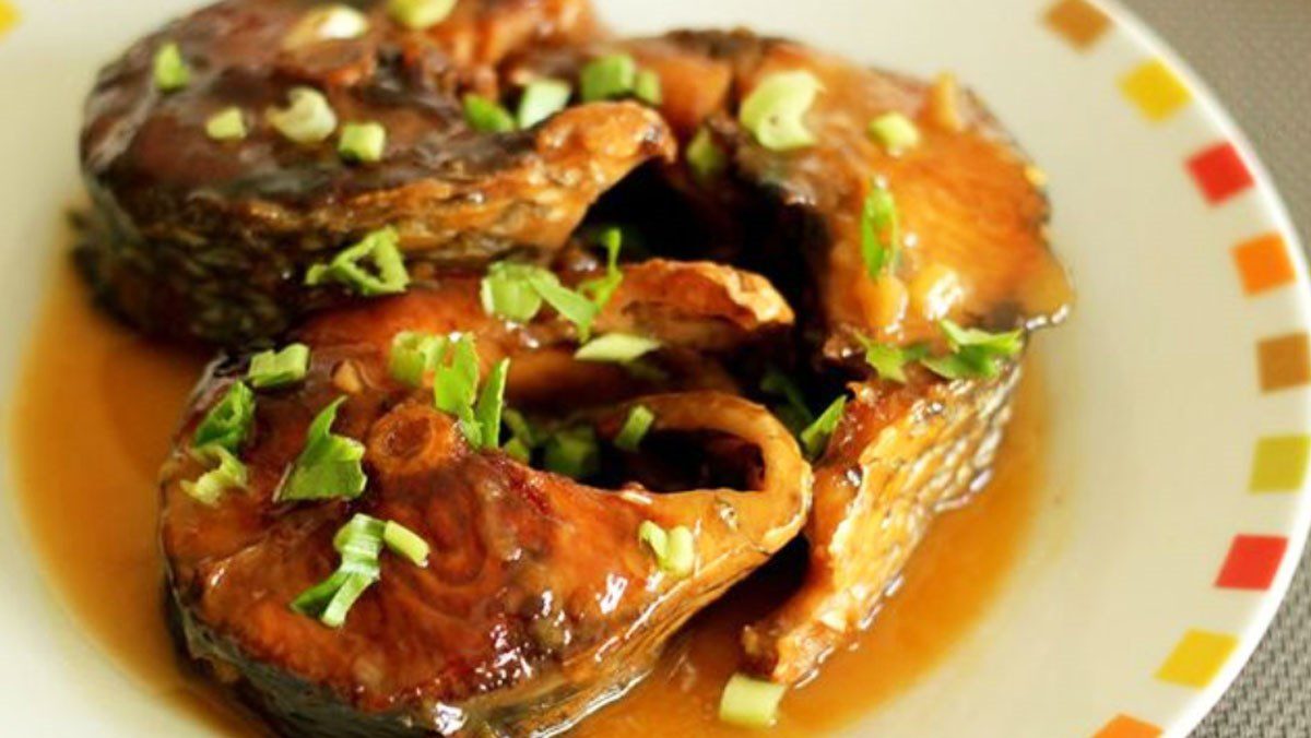 Braised Snakehead Fish with Coconut Milk