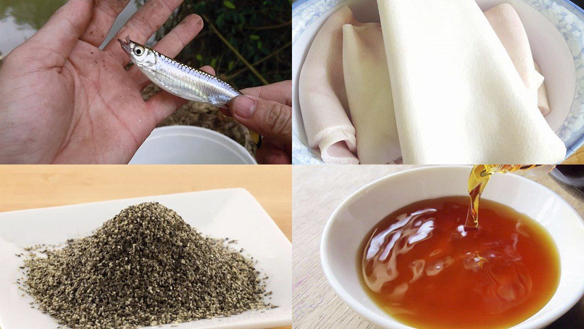 Ingredients for braised catfish
