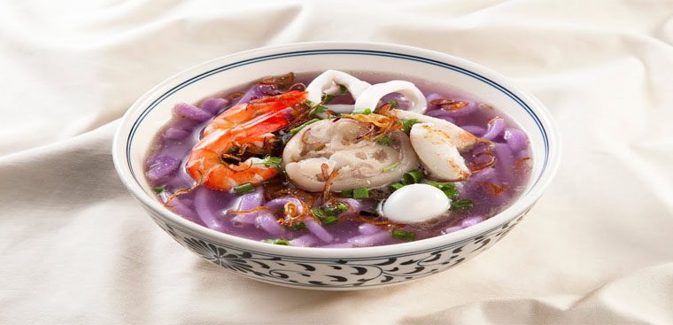 Step 7 Final Product of Purple Yam Bánh Canh