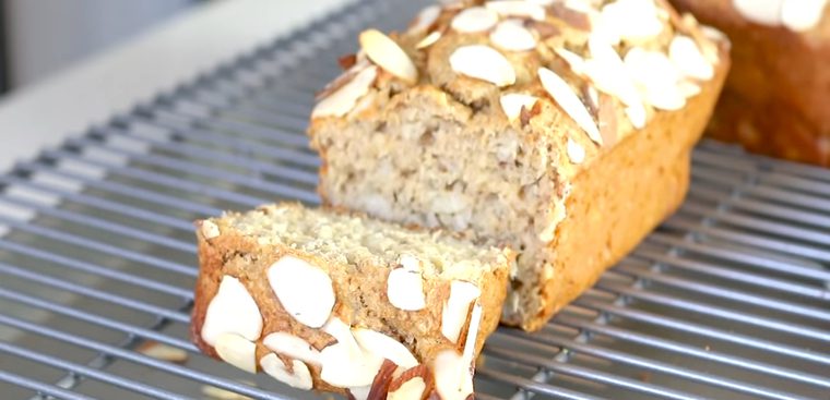 Step 5 Finished Product Banana Yogurt Oatmeal Bread