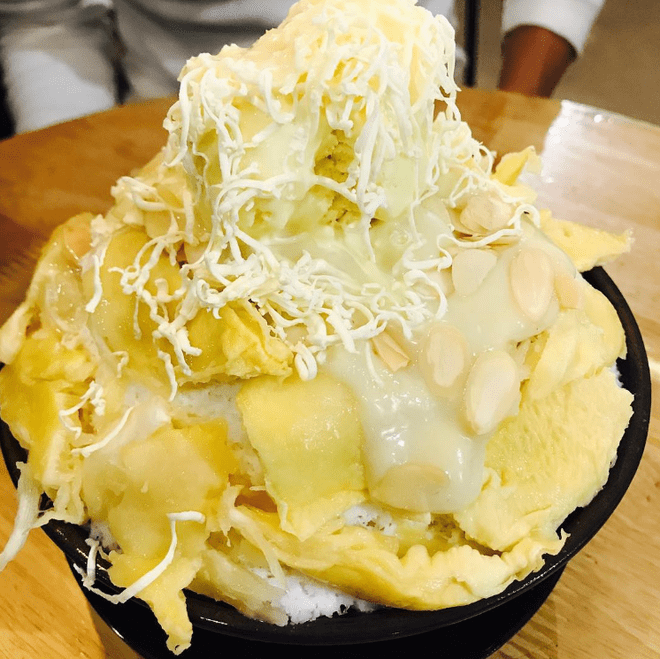 Step 4 Final product Bingsu durian