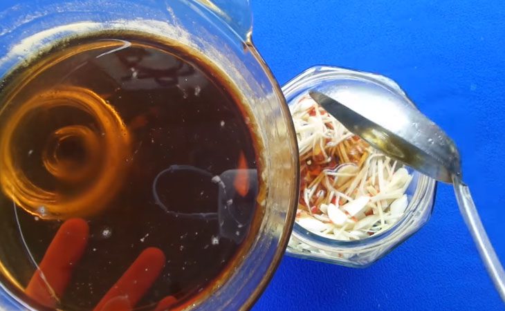 Step 4 Soak the fermented shrimp