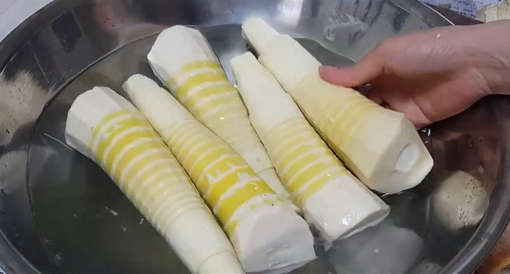 Step 1 Preparing Bamboo Shoot Dried Bamboo Shoot