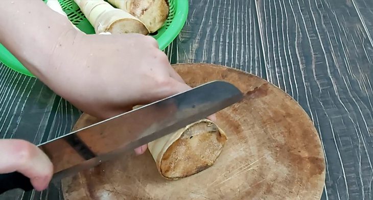 Step 1 Preparing Bamboo Shoot Dried Bamboo Shoot