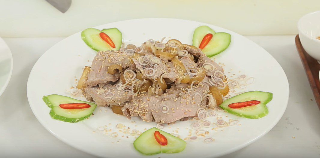 Step 5 Final product Lemongrass Steamed Veal