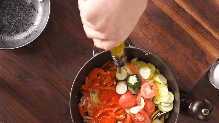 Step 3 Make the sauce Ratatouille stew