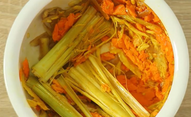 Step 1 Prepare the ingredients for Châu Đốc Fish Noodle