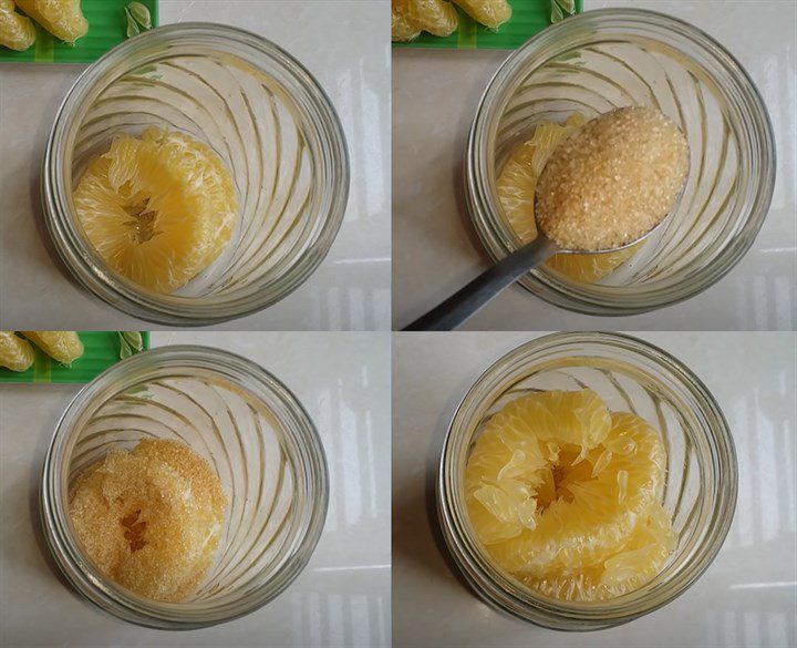 Step 2 Weigh the grapefruit and sugar How to make grapefruit wine
