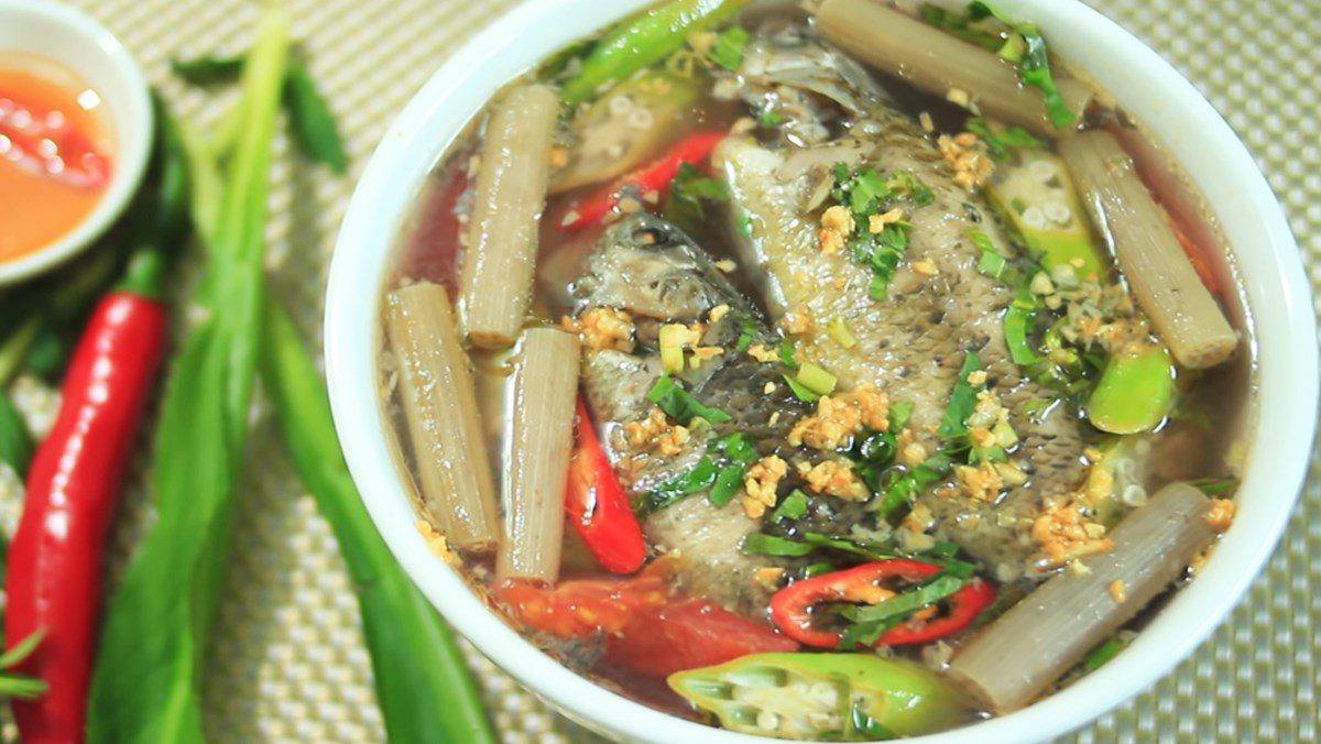 Sour Soup with Pond Fish