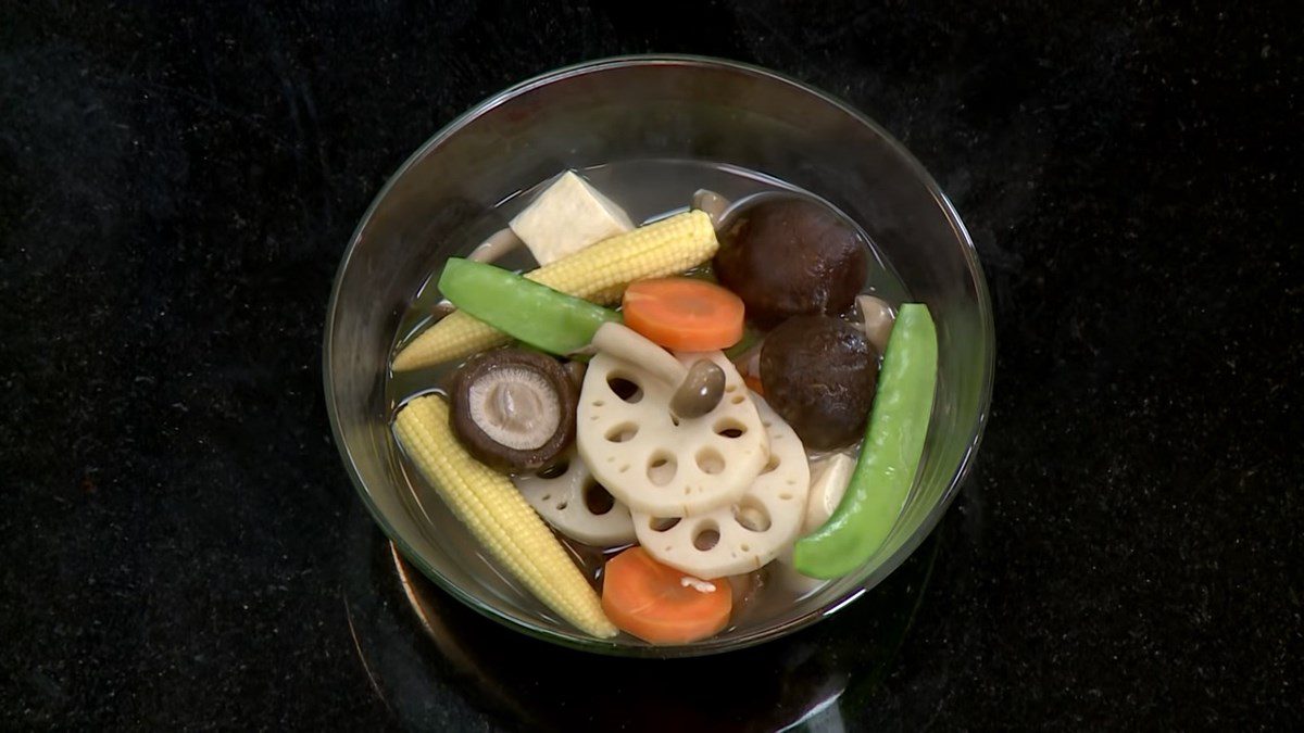 Lotus Root Mushroom Soup