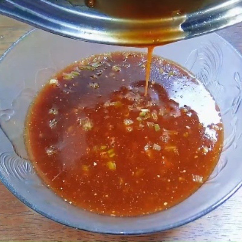 Step 4 Making vegetarian char siu Cao Lau