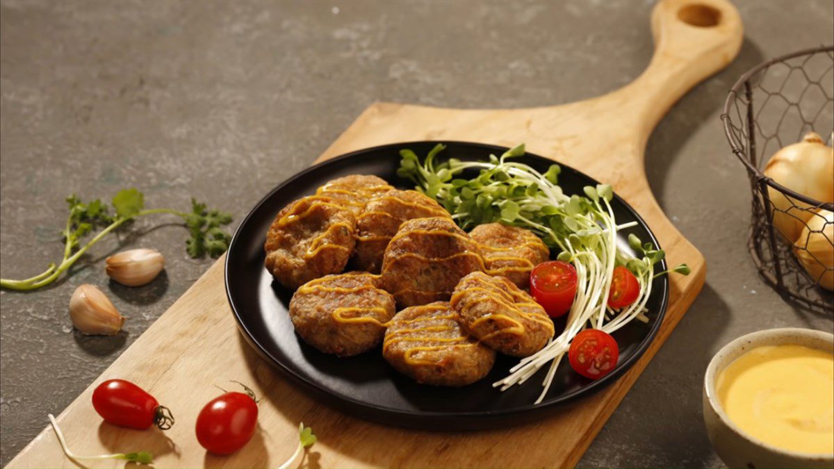 2 ways to make beef patties with tofu and crispy fried beef patties with potatoes, extremely delicious and fragrant 14 Beef and potato patties