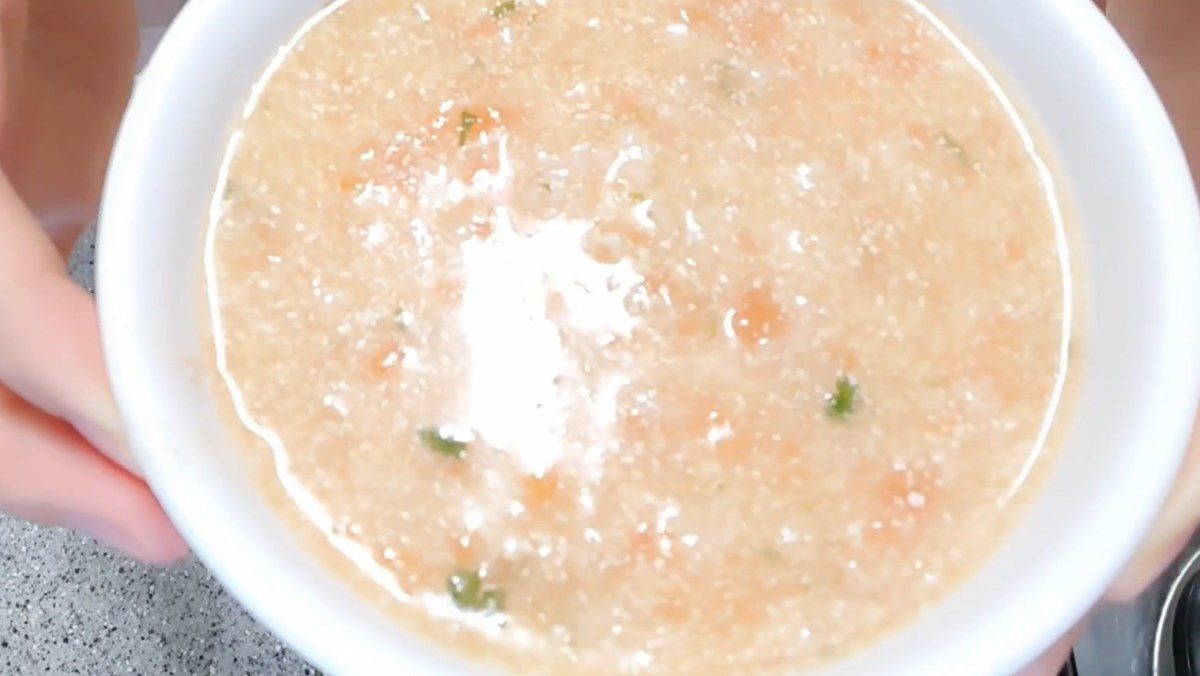 Tomato Tofu Porridge with Minced Meat