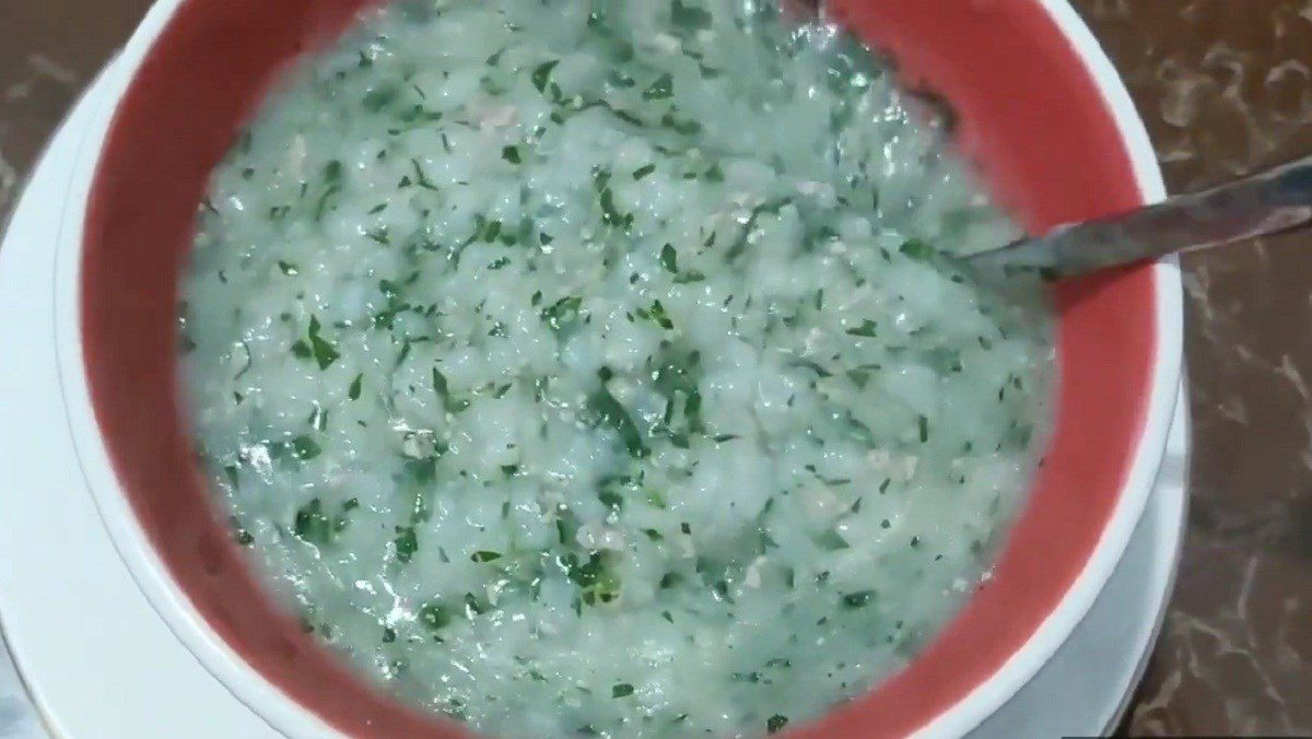 Bird's Nest Porridge with Minced Meat