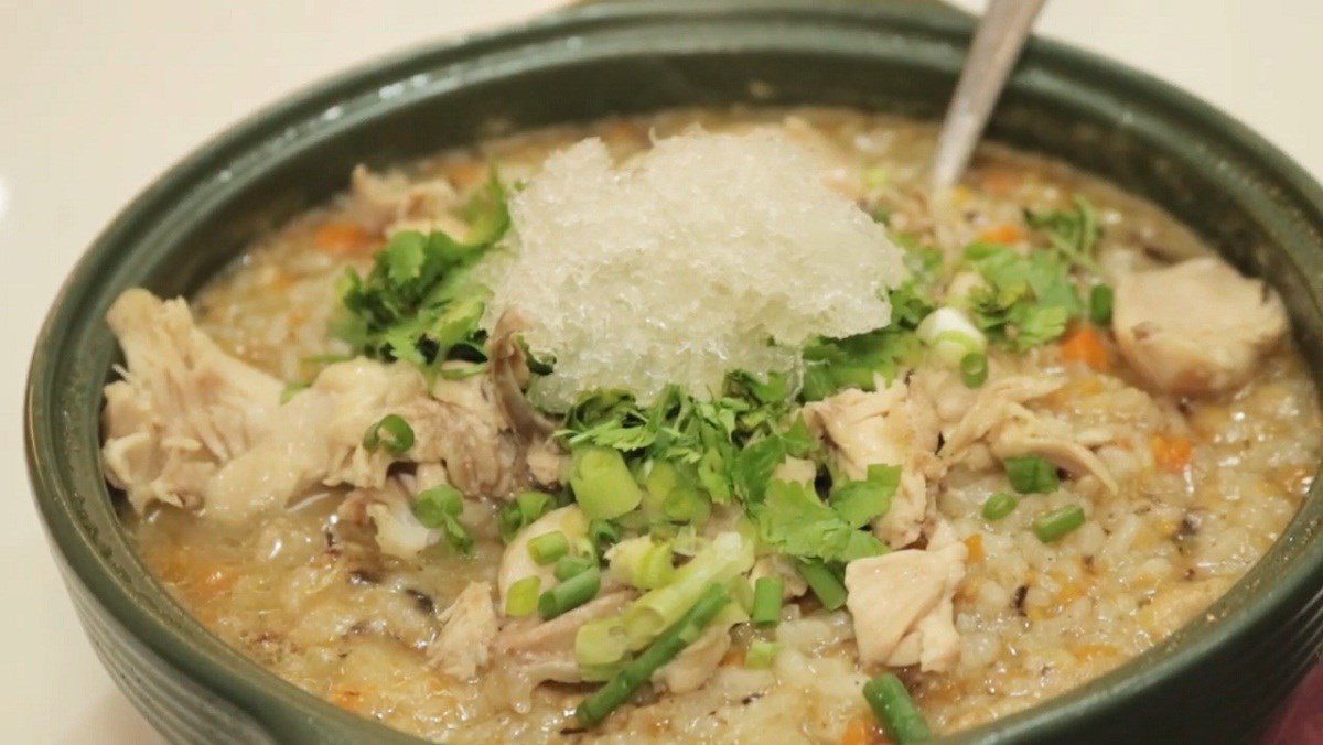 Bird's Nest Porridge with Chicken