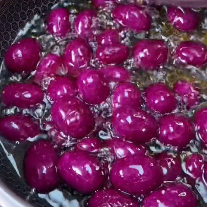 Step 2 Prepare Sweet Potato Puffs (Recipe shared from Tiktok Cooking with Điện máy XANh)