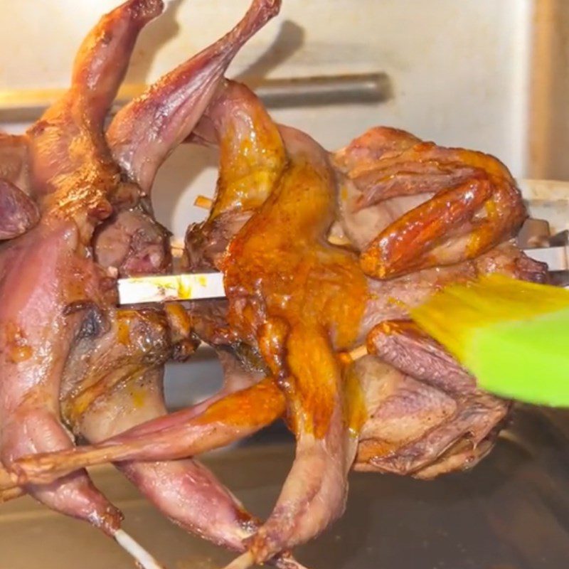 Step 2 Preparing Honey Roasted Quail (Recipe shared from Tiktok Cooking with TasteVN)