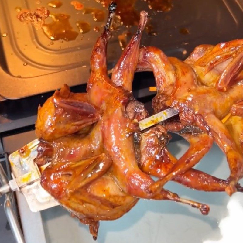 Step 2 Preparing Honey Roasted Quail (Recipe shared from Tiktok Cooking with TasteVN)