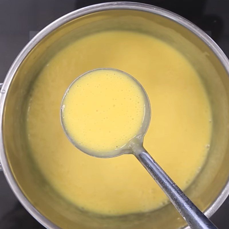 Step 1 Make mango pudding Mango Sticky Rice Pudding