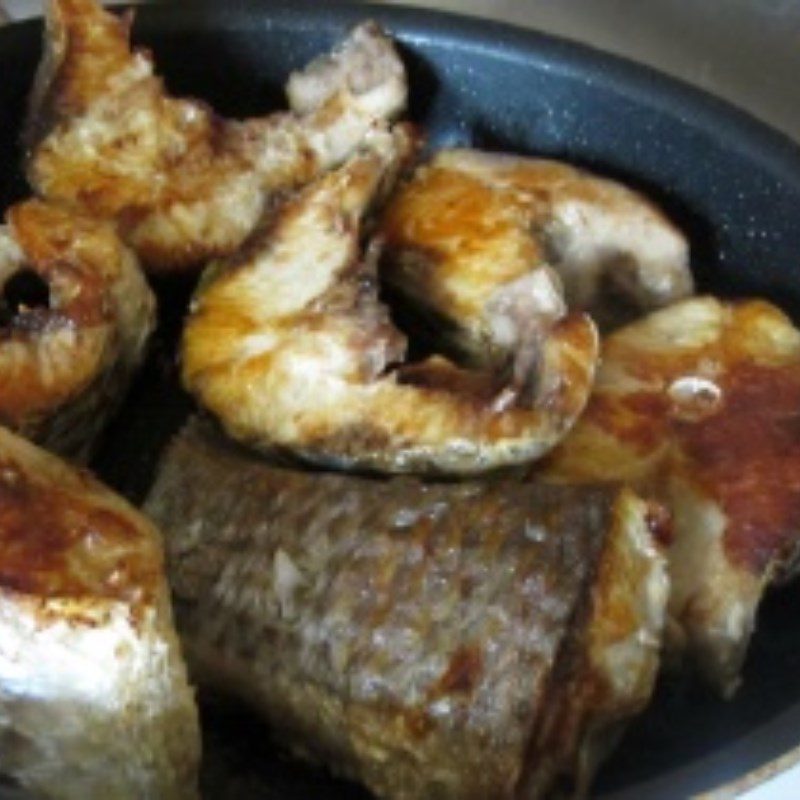 Step 2 Fried Fish Catfish in Coconut Milk