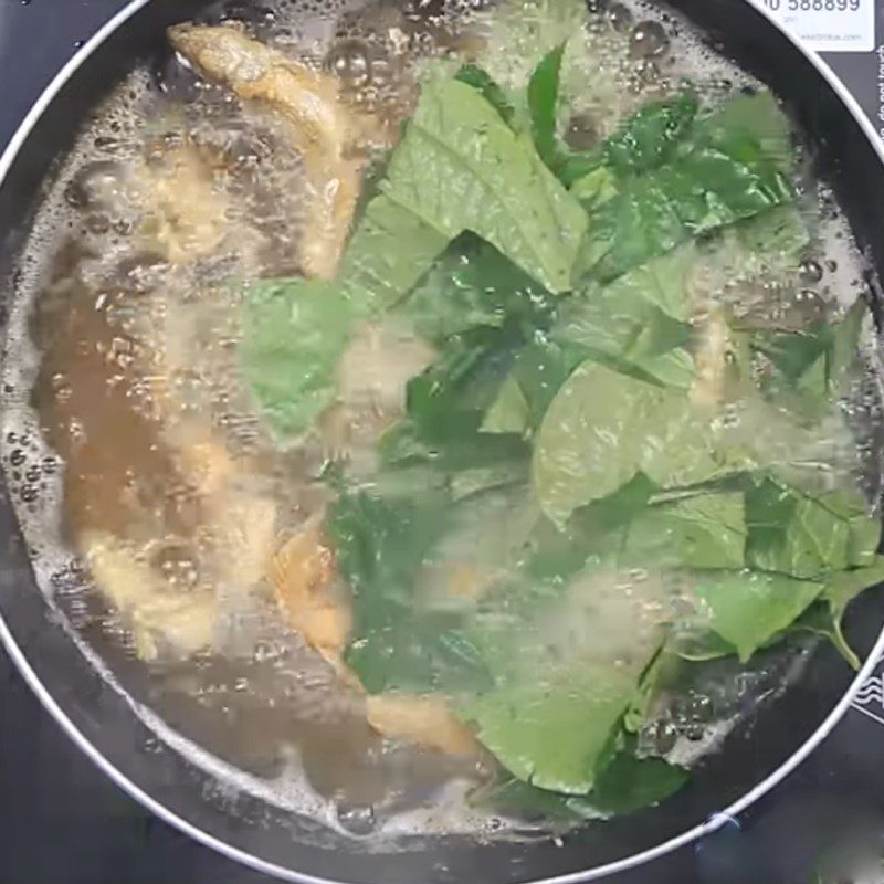 Step 3 Fried Fish and Betel Leaves Fried Fish