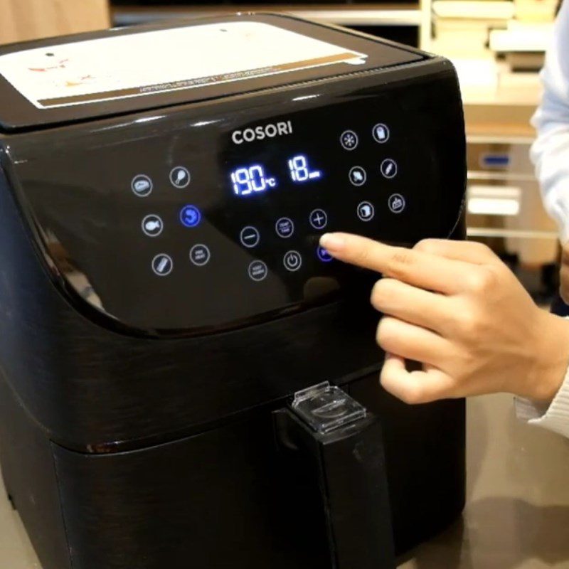Step 3 Frying Tofu Fried Tofu with an Air Fryer