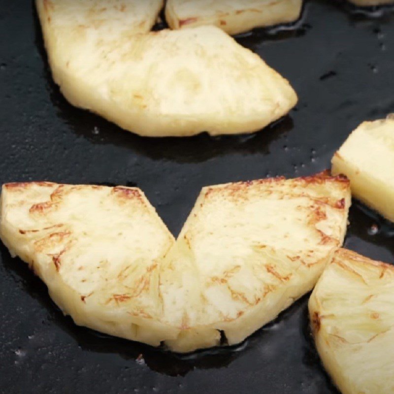 Step 2 Fried Pineapple Fried Pineapple