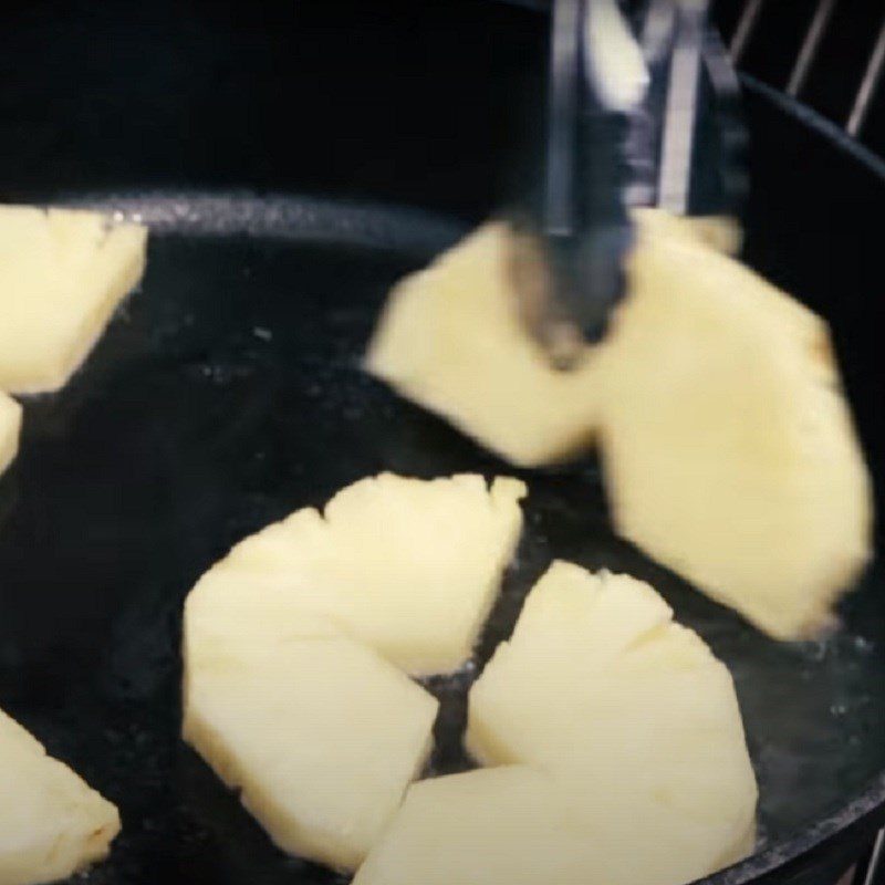 Step 2 Fried Pineapple Fried Pineapple