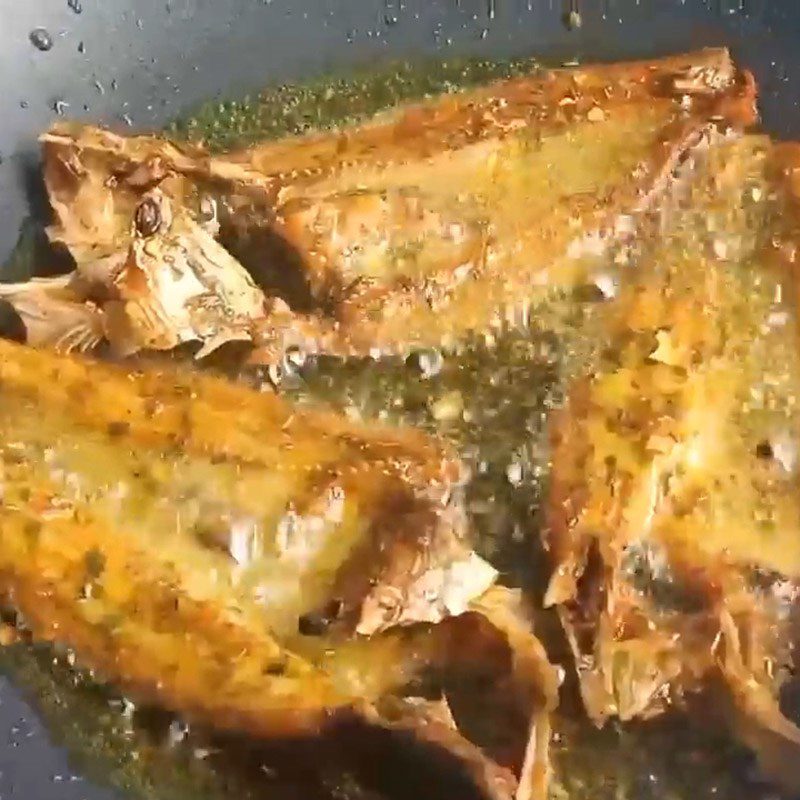 Step 5 Fried Dried Snakehead Fish Dried Snakehead Fish