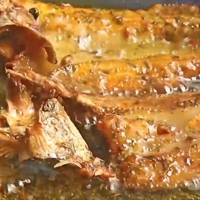 Step 5 Fried Dried Snakehead Fish Dried Snakehead Fish