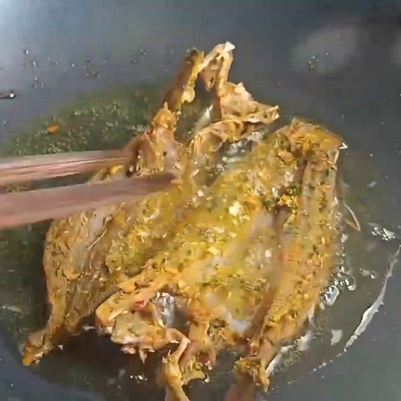 Step 5 Fried Dried Snakehead Fish Dried Snakehead Fish
