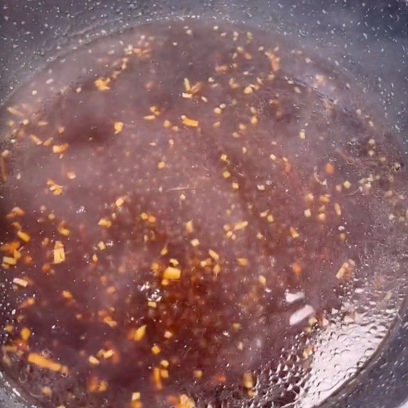 Step 2 Lightly fry the eggplant and make the braising sauce Vegetarian eggplant stew (Recipe shared by Tiktok Vegetarian Kitchen XANH)