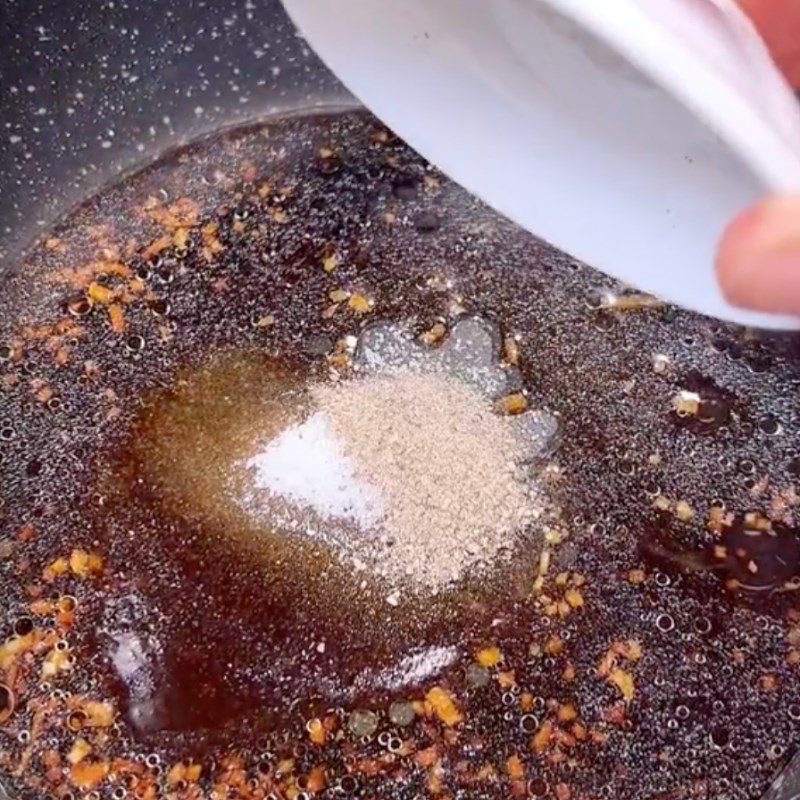 Step 2 Lightly fry the eggplant and make the braising sauce Vegetarian eggplant stew (Recipe shared by Tiktok Vegetarian Kitchen XANH)