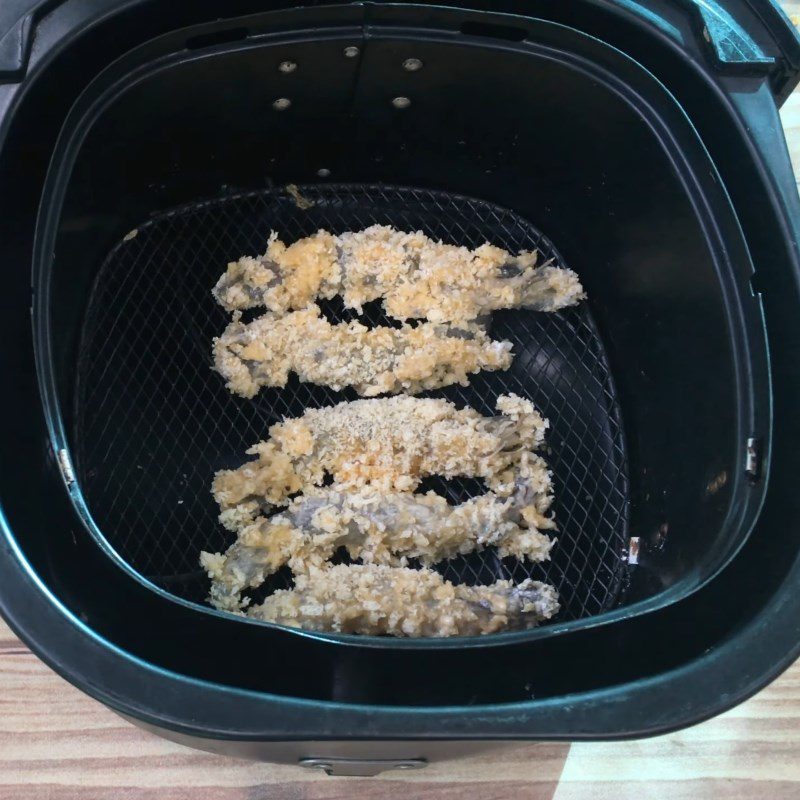 Step 3 Fried shrimp Fried shrimp using an air fryer