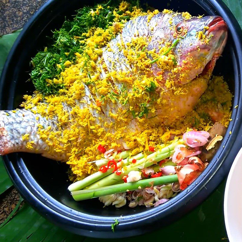 Step 3 Season the fish Tilapia steamed with beer