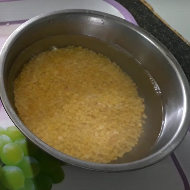 Step 1 Prepare the Sticky Rice and Mung Beans Northern Sticky Rice