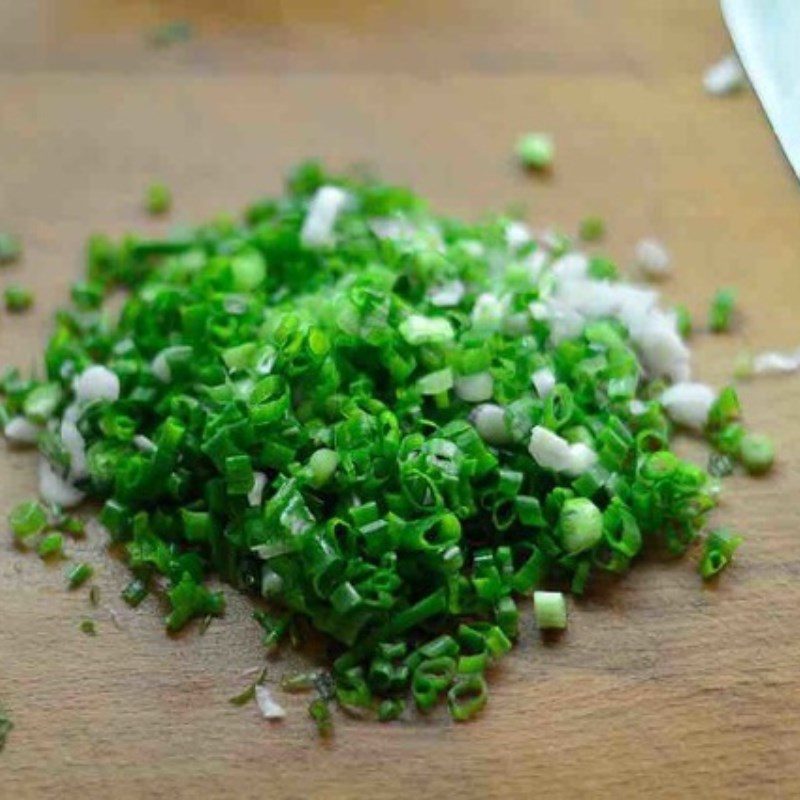 Step 1 Prepare ingredients for steamed bok choy with minced meat